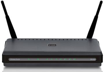 Маршрутизатор 802.11n D-Link RangeBooster N DIR-628 работает в двух диапазонах частот